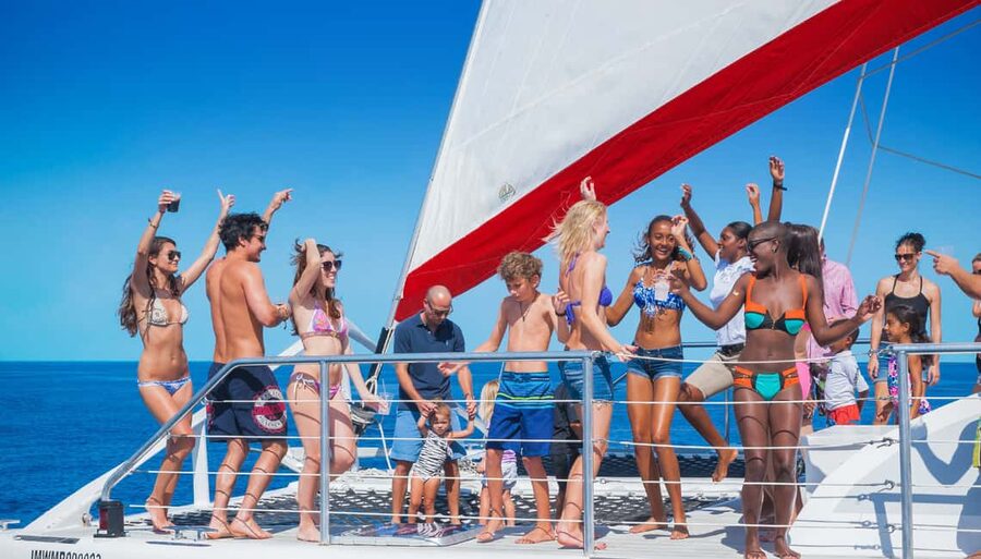 Montego Bay: Reggae Family Catamaran Cruise with Snorkeling - Marine Park Snorkeling: What You’ll Actually Get