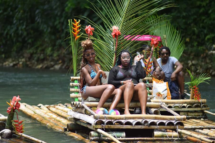Montego Bay: River Rafting and Limestone Foot Massage - How the private raft and Lethe village experience really works
