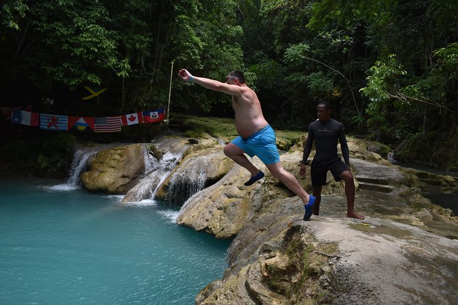 Montego Bay Shore Excursion: Blue Hole & Secret Falls Tour plus Shopping - Price and logistics at $130: good value, with one trade-off