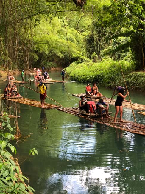 Montegobay: Rafting Tour with Limestone Massage - Floating the Great River on a Bamboo Raft