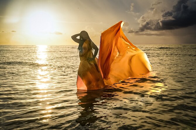 OceanShootJamaica Flying Dress, Montego Bay - The drive, the private setup, and how the 2 hours usually feel