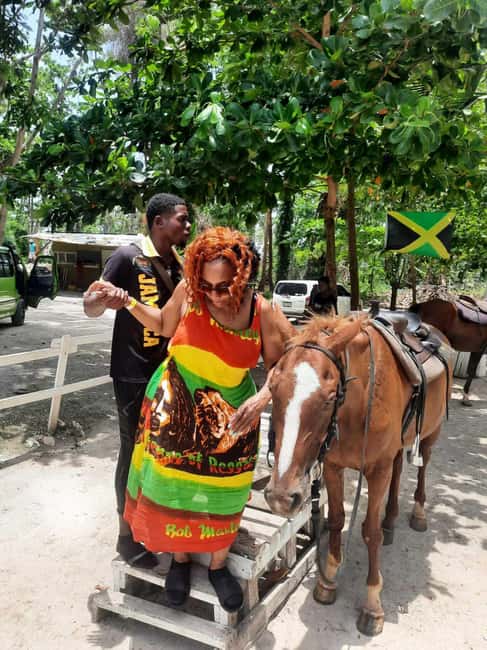 Ocho Rios : Bamboo River Rafting and HorseBack Riding - Bamboo rafting meets an ocean horse ride in Ocho Rios