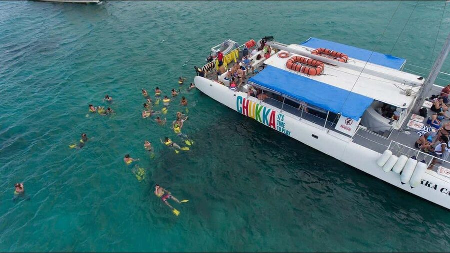 Ocho Rios: Catamaran Sail & Snorkel + Dunn's River Climb - Catamaran sail in Ocho Rios: the part you’ll talk about later