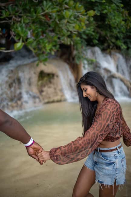 Ocho Rios: Catamaran Sail & Snorkel + Dunn's River Climb - Dunn’s River Falls climb: the 600-foot staircase challenge