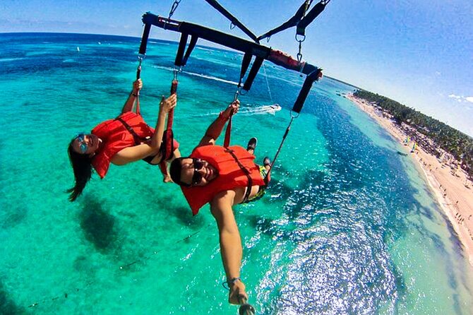 Parasailing above Turquoise Ocean Waters in Montego Bay - What I’d Be Looking For On Your Trip