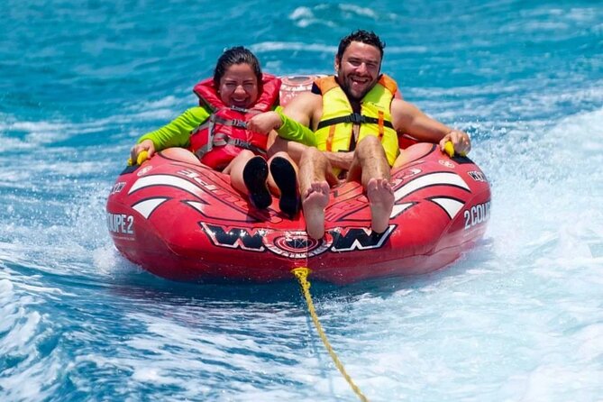 Parasailing, Sea Tubing & Jet Ski from Montego Bay- Private tour - Sea Tubing Behind a Speedboat, One Last Hit of Adrenaline