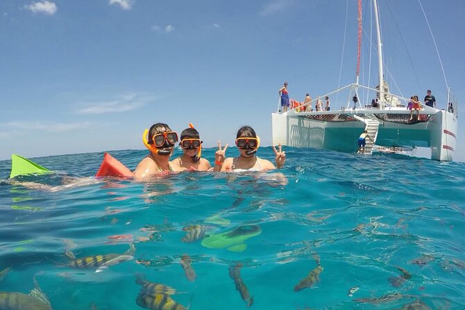 Party Catamaran Cruise with Open Bar and Snorkeling Montego Bay - Price and what the $180 covers on the open bar cruise