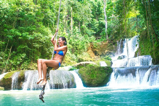Private Adventure to YS Falls - YS Falls: Rope Swings, Swimming, and the Optional Canopy Zipline