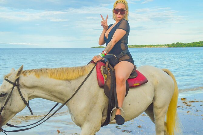 Private ATV, Horse Back Ride & Blue Hole Experience in Ocho Rios - Horseback near the water: why this stop feels different
