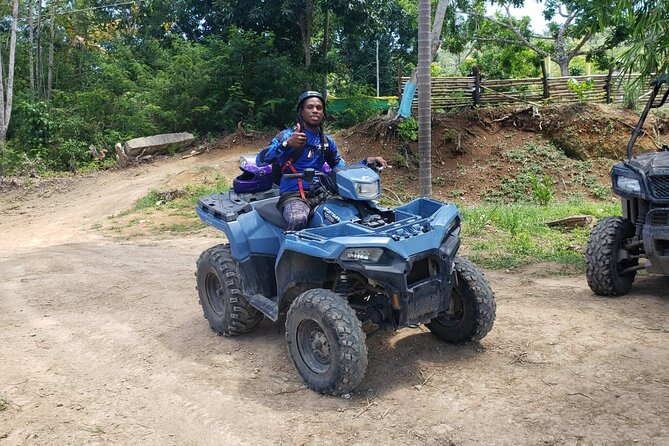 Private ATV, Horse Back Ride & Blue Hole Experience in Ocho Rios - Blue Hole activities: jumps, swings, and the Fertility Cave option