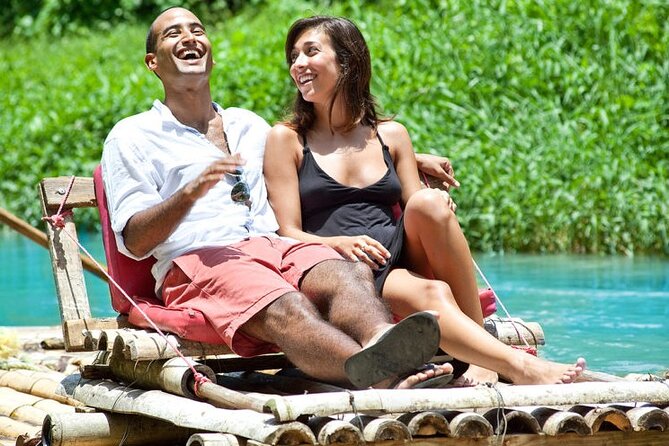 Private Bamboo River Rafting Adventure in Montego Bay Jamaica - Lethe Bamboo River bamboo rafting, calm pace and real Jamaica water time