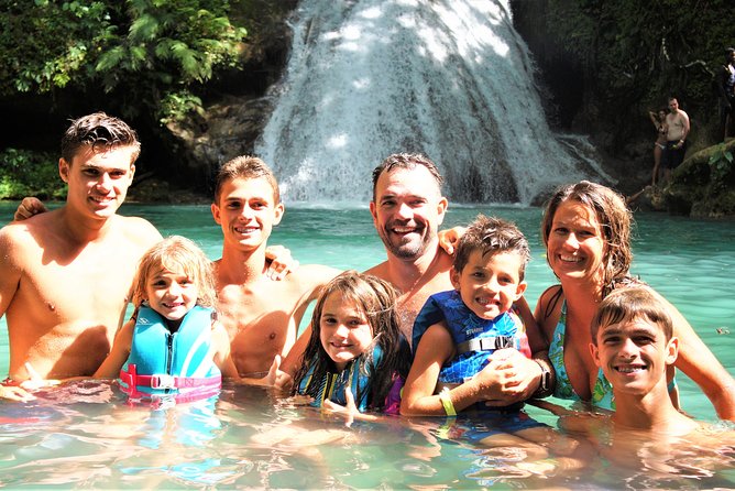 Private Blue Hole & Secret Falls Day Trip plus Shopping from Montego Bay Hotels - Price and entrance fees: what $450 per group really buys