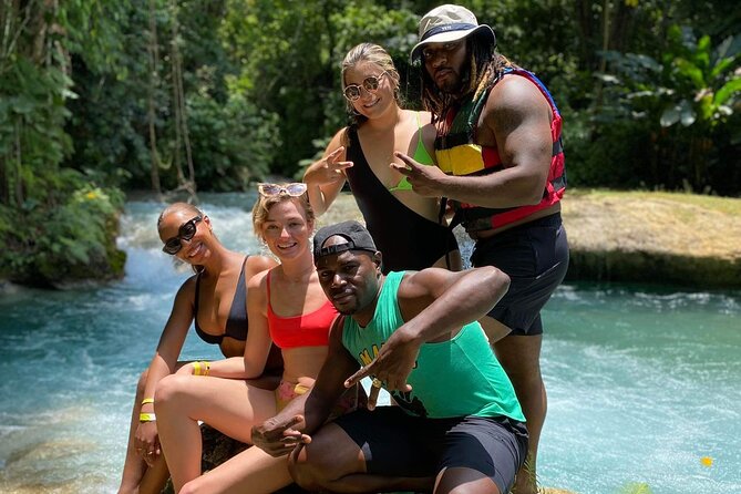 Private Blue Hole Tour from Montego Bay - Inside the Blue Hole: mineral pool fun, rope swings, and jumping