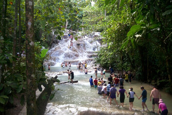Private Dunn's River Falls Adventure from Montego Bay - Falmouth: a quick stop with a long timeline behind it