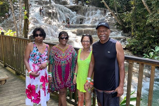 Private fun fill tour from Montego Bay to dunns river & blue hole - Dunn’s River Falls: climbing the famous steps in about 2 hours