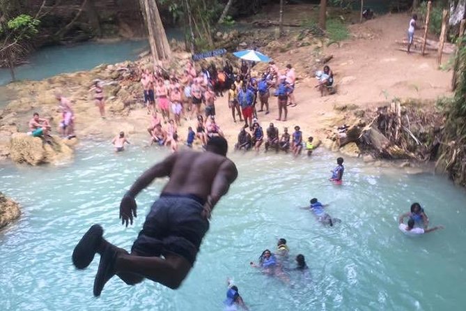 Private Konoko Falls and Blue Hole Combo Tour from Ocho Rios - Konoko Falls & Park: River Gardens and Taino Stories