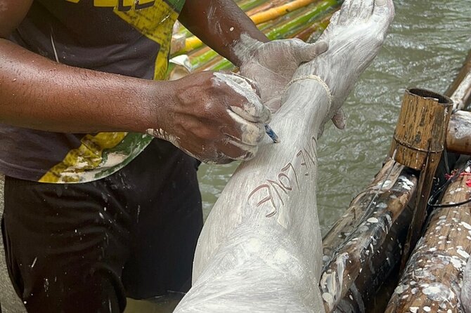 Private Lethe Bamboo Rafting Lime Stone Foot Massage Tour - Limestone Foot Massage After the Water Time