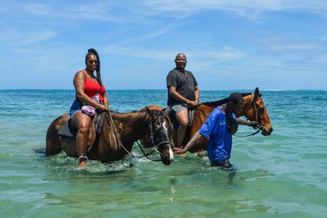 Private Tour from Montego Bay to Horse Back Riding and Bluehole - Drax Hall Country Club horseback riding, ocean air included
