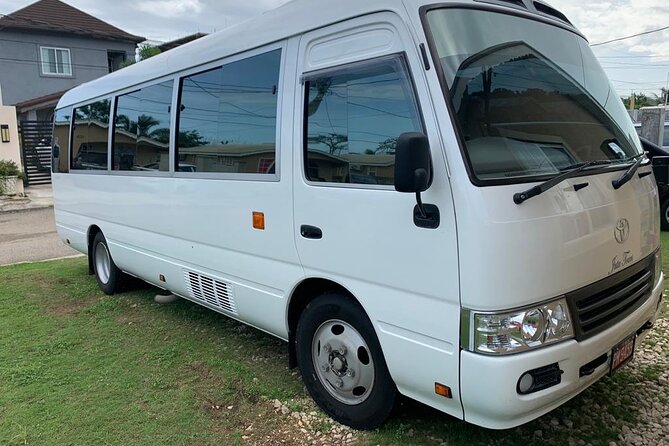 Private Transfer from Montego Bay Airport to Montego Bay Hotels - Inside the Air-Conditioned Car, Water, and Your Playlist