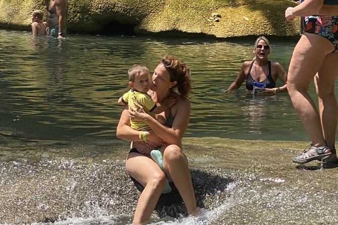 Private YS Falls and Zipline Tour from Montego Bay - YS Falls seven-tier waterfall and natural pools