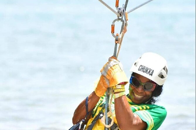 Private YS Falls and Zipline Tour from Montego Bay - Zipline and rope-swing thrill time at YS Falls