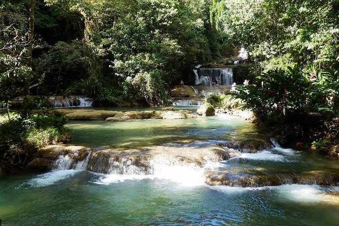 [PRIVATE] YS Falls from Negril - Entrance fees + Lunch Included - The Waterfall and Swim Time: Natural Pools Over a 120-Foot Drop