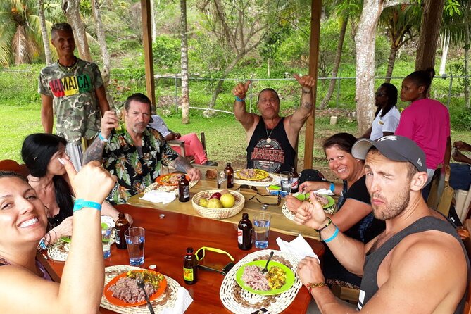 RastaSafari Experience from Montego Bay - The Rastafarian settlement visit: introductions, a short hike, and real community context