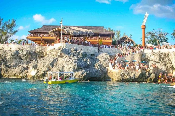 Rick's Cafe Sunset Cruise and Snorkelling - From Norman Manley Boulevard to the water in about three hours