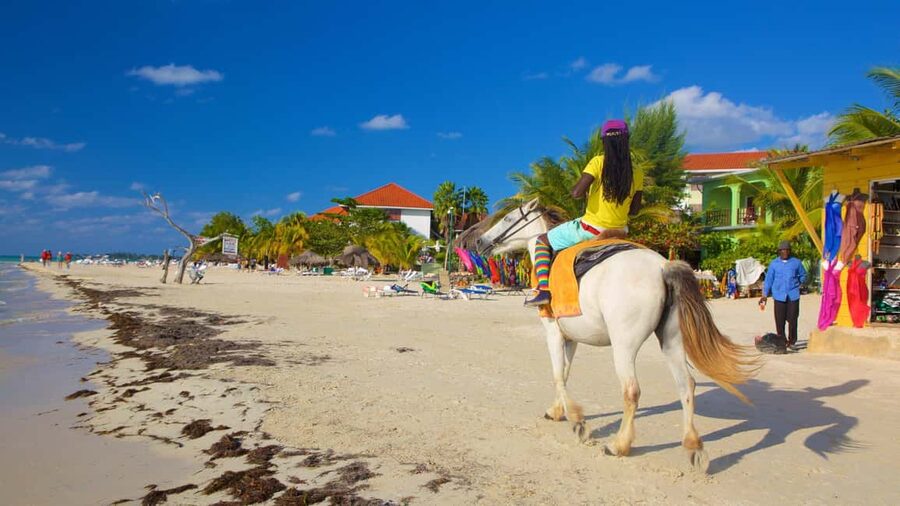 Ricks cafe & 7mile Beach Day Tour From Montego Bay. - Seven Mile Beach: White Sand Time, Plus Optional Water Sports