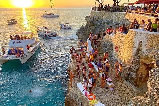 Ricks cafe & 7mile Beach Tour from Montego Bay. - Seven Mile Beach time: sun, swims, and pay-as-you-go fun