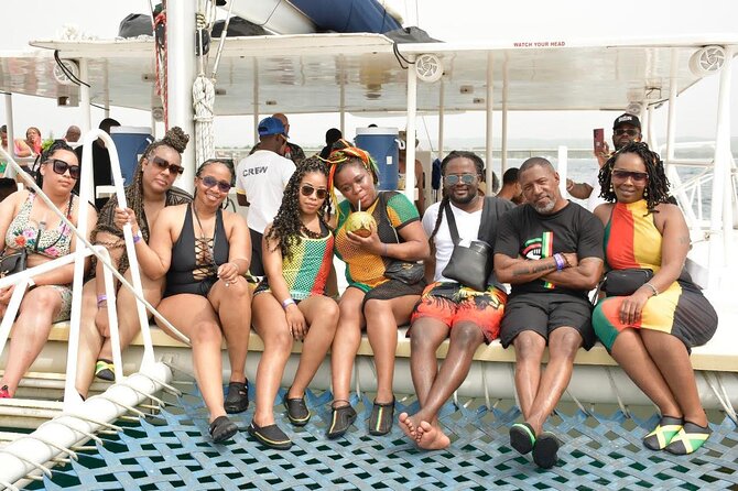 Ricks Cafe Cruise Snorkeling Open Bar DJ OCEAN EDEN BAY/CORAL - Stop 1 at Negril: Rhodes Hall reef snorkeling