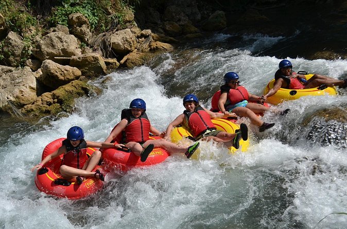 River Rapids River Tubing Adventure Tour from Falmouth - The Swim Stop and Rope Swing: The Part That Feels Like Vacation Play