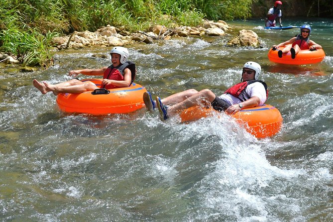 River Rapids River Tubing Adventure Tour from Falmouth - Boat Ride to a Private Beach for Rest and Refreshments
