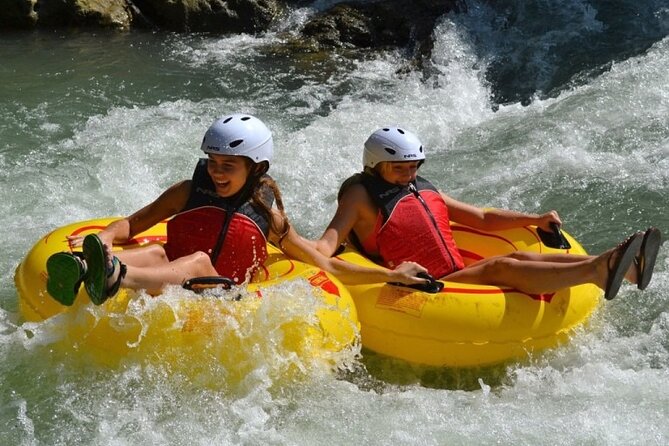 River Rapids Tubing and Beach Visit with Private Transportation - Timing tips: 8:00 AM to 1:00 PM and how weather can change the feel