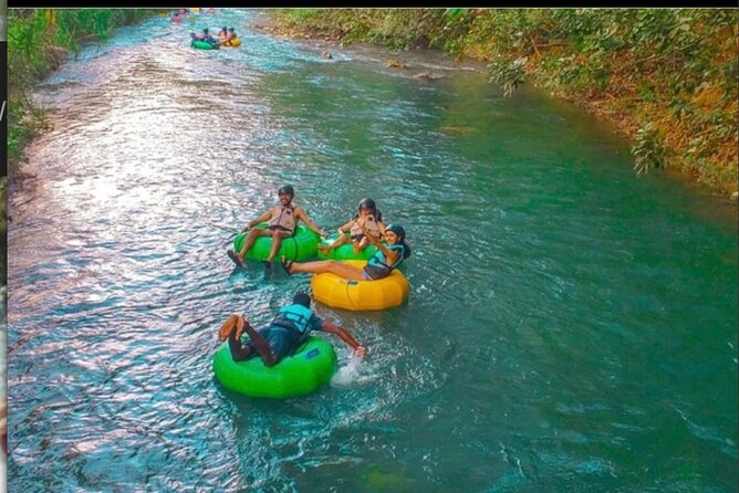 River rapids tubing rafting kayaking and beach Adventure - Why Rio Bueno Rapids work so well from Montego Bay