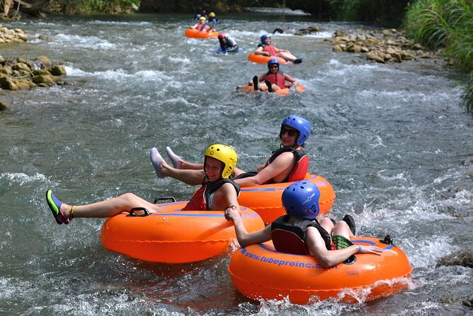 River Rapids Waterfalls Tubing and Beach Adventure with Transport - Rio Bueno Tubing and Beach Time, Packed Into a Half-Day