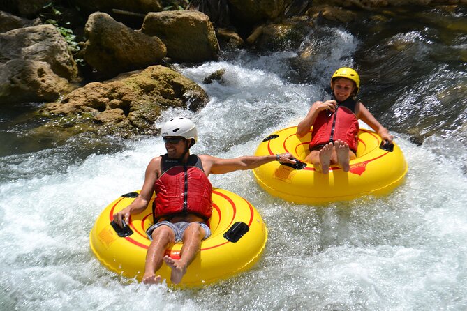 River Rapids Waterfalls Tubing and Beach Adventure with Transport - The River Run: Bamboo Breaks, Rope Swing Fun, and Rapids With a Safety Net