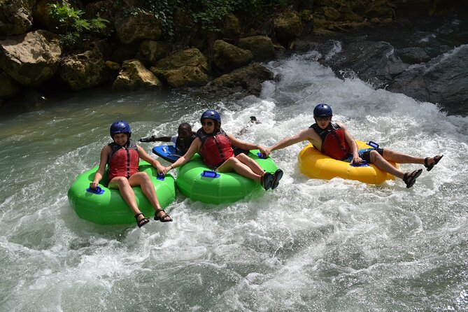 River Rapids Waterfalls Tubing and Beach Adventure with Transport - Rapids, Waterfalls, and the Name on the Sign