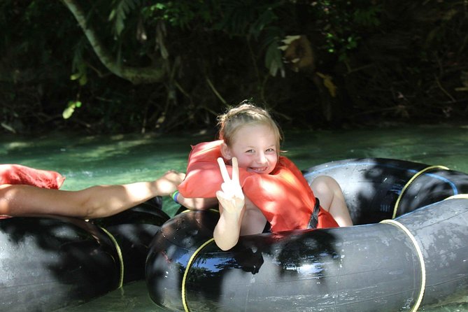 Shared - Jungle River Tubing Adventure Tour from Falmouth - Finishing With a Boat Ride to a Private Caribbean Beach