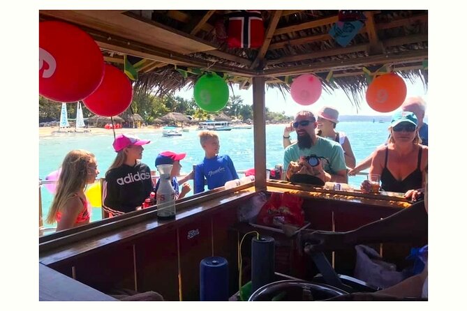 Tiki Pon Da Sea Cruise to Booby Cay with Lunch from Negril - Lunch at Sea: Real Jamaican Choices Plus Vegetarian Support