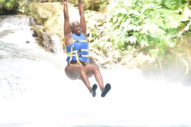 Triple Action pack Combo (Blue Hole, Horse back riding and river tubing) - Getting to the day: 9:00 am start, mobile tickets, and transport comfort