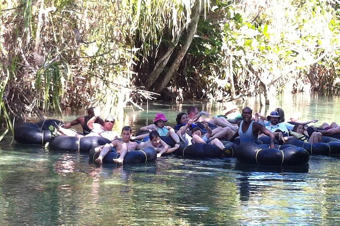 Tubing and Blue Hole Combo Tour from Falmouth - Stop 1: Blue Hole pools, waterfall jumps, and the Tarzan rope