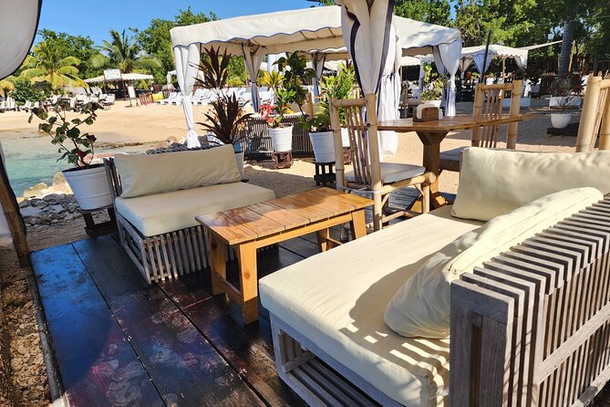VIP Oceanfront Cabana at Bamboo Beach Club in Montego Bay - Pickup and the 4 hours 30 minutes plan: Staying relaxed, not rushed