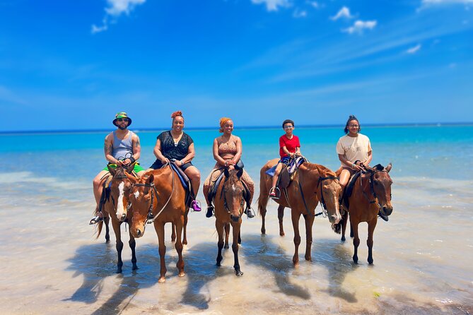 Zipline, Dunn’s River Falls, Bamboo Rafting & Horseback Ride Tour - Transportation and the calm factor: private, air-conditioned, and timed