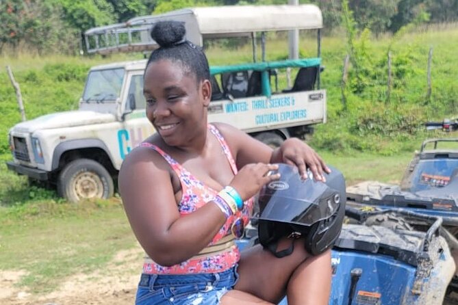 Zipline, Horseback Ride and Swim and Quad ATV bike in Negril - Getting started at Grand Palladium: the pickup moment that sets the tone
